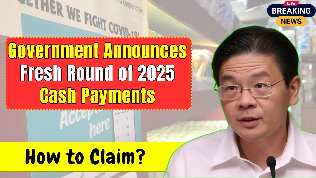 Government Announces Fresh Round of 2025 Cash Payments in Singapore…